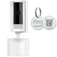 Ring Ring Pan-Tilt Indoor Cam with Ring Pet Tag