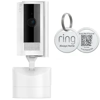 Ring Ring Pan-Tilt Indoor Cam with Ring Pet Tag