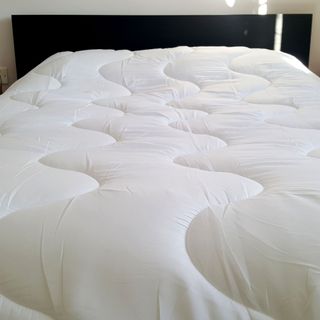 The Emma Cloud duvet being tested at home