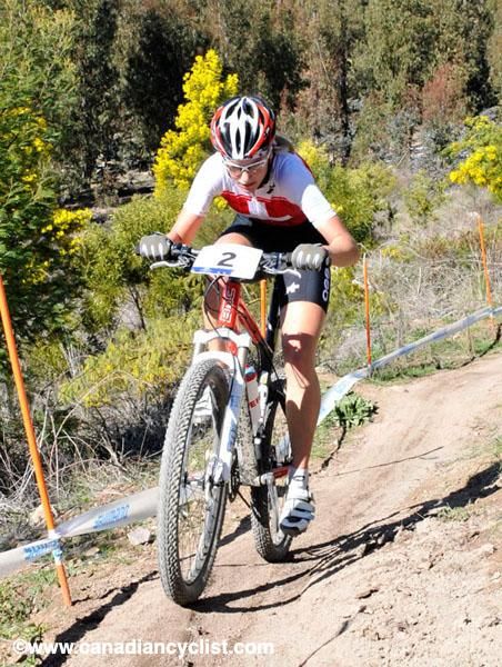 Michelle Hediger (Switzerland) was better on the technical sections.
