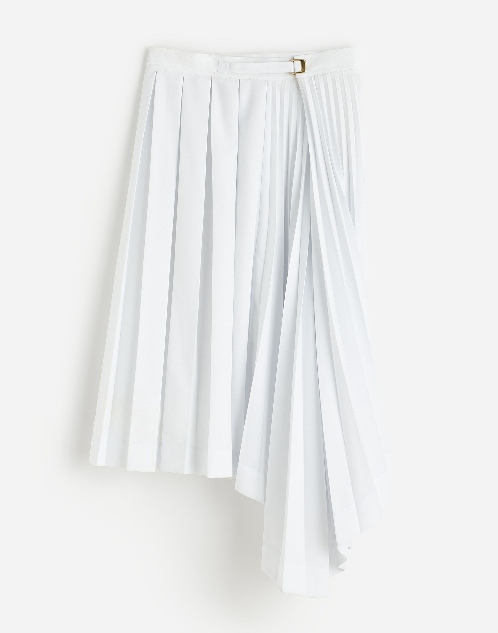 Madewell x Reluxe Fashion, Worn Celine Philo Sunray Asymmetrical Pleated Midi Skirt