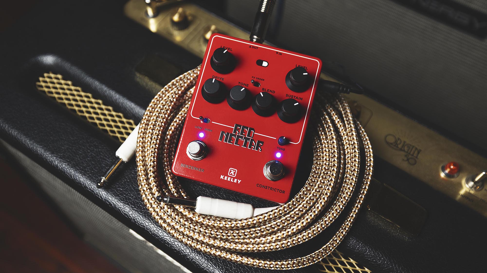 Guitar Center x Keeley Red Nectar