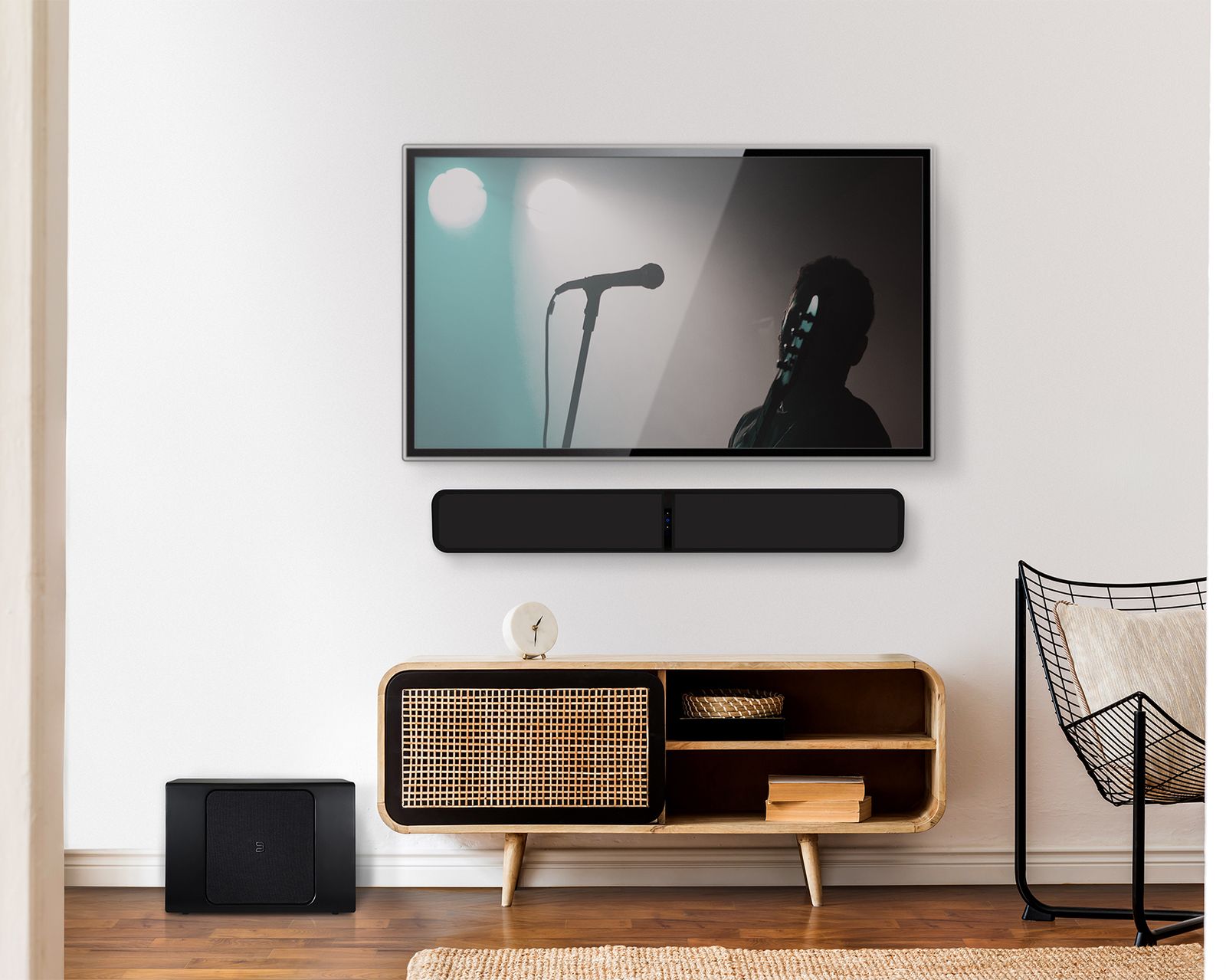 How to mount a soundbar on a wall Livingetc