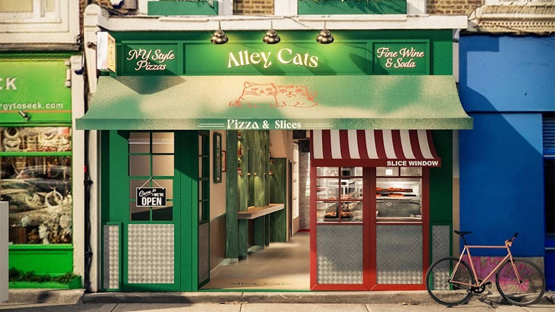 Alley Cats Pizza Portobello Road
