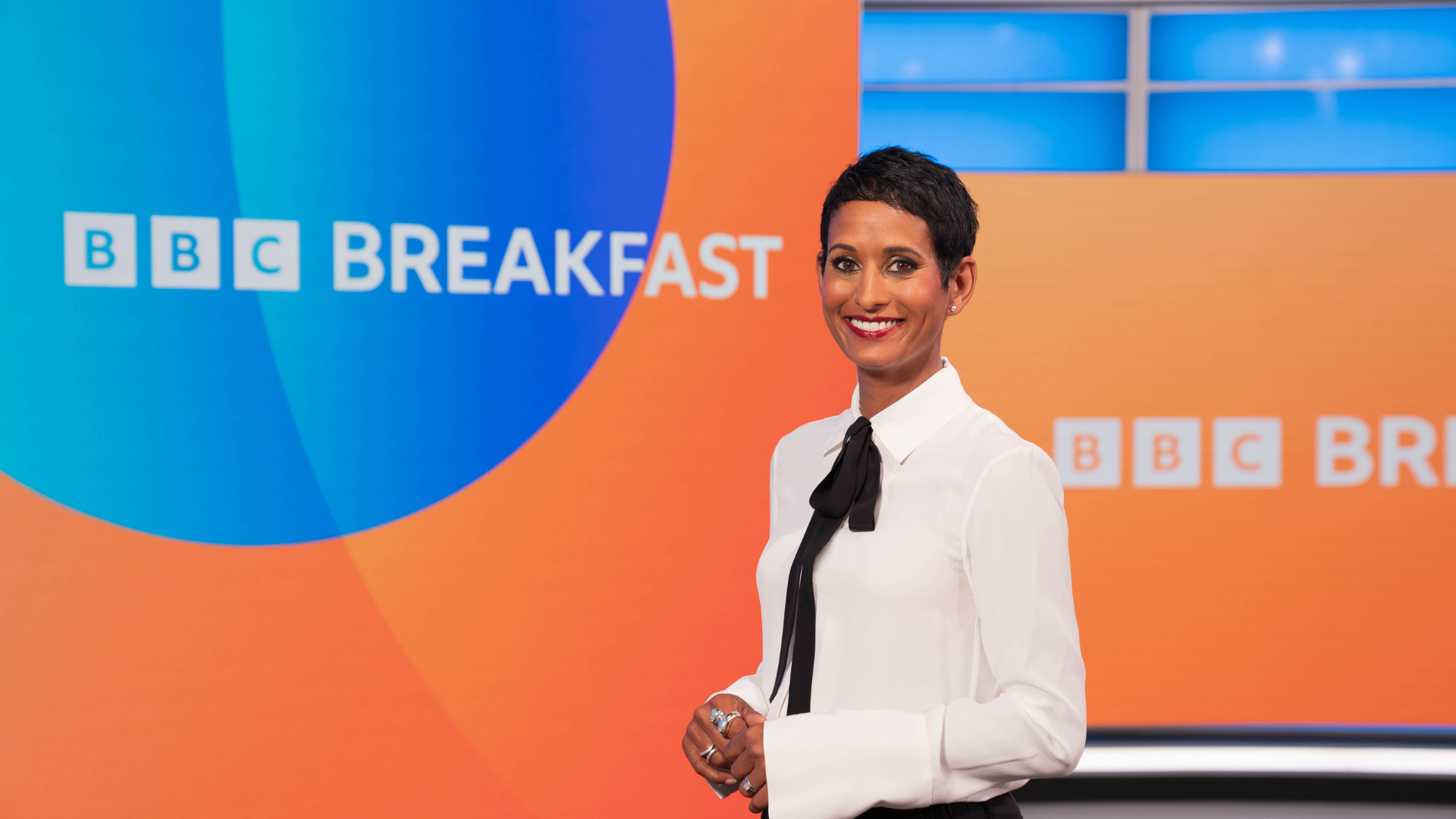 Naga Munchetty for BBC Breakfast