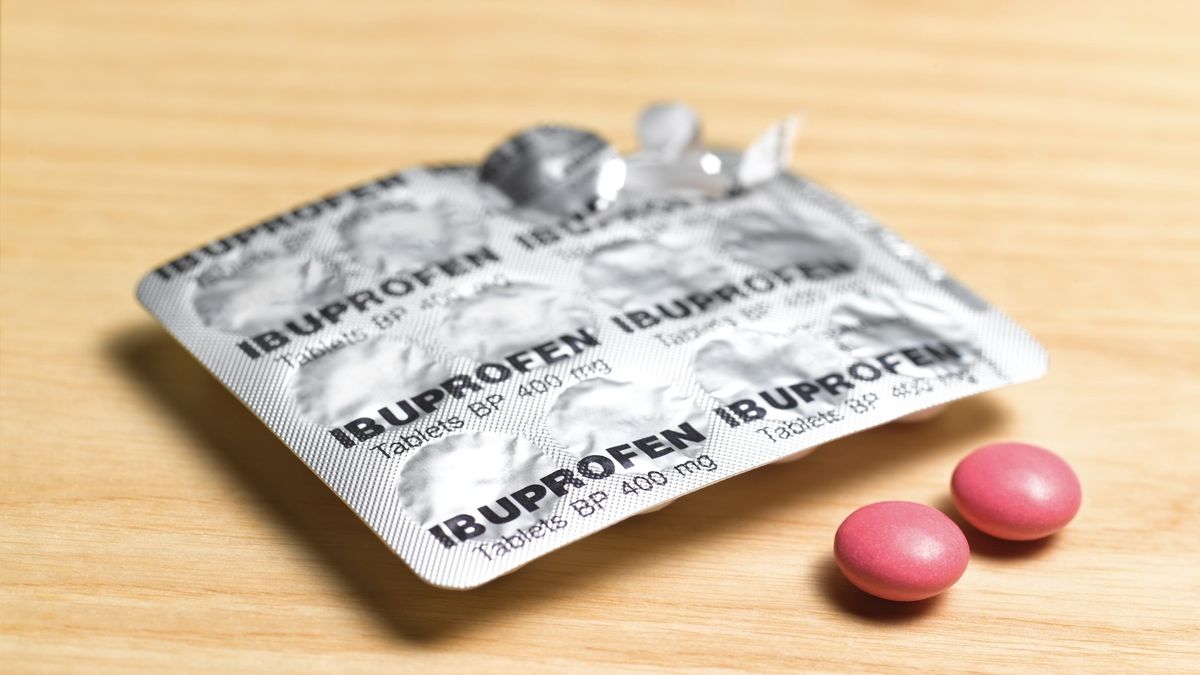 packet of ibuprofen