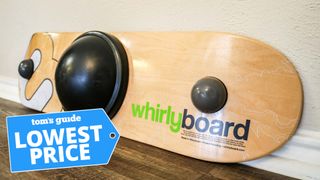 WhirlyBoard with a Lowest Price badge