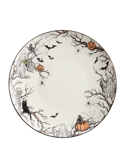 Midnight Manor Stoneware Dinner Plate