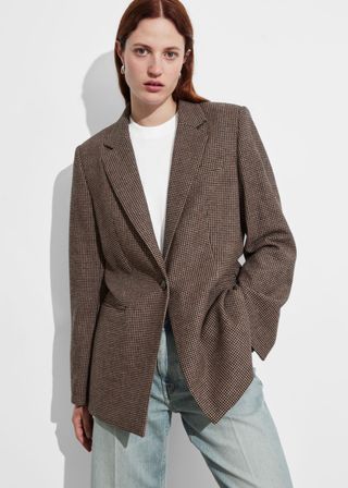 Wool-Blend Blazer