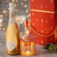 M&amp;S Clementine Snowglobe Gin Gift Set, £35 | M&amp;S