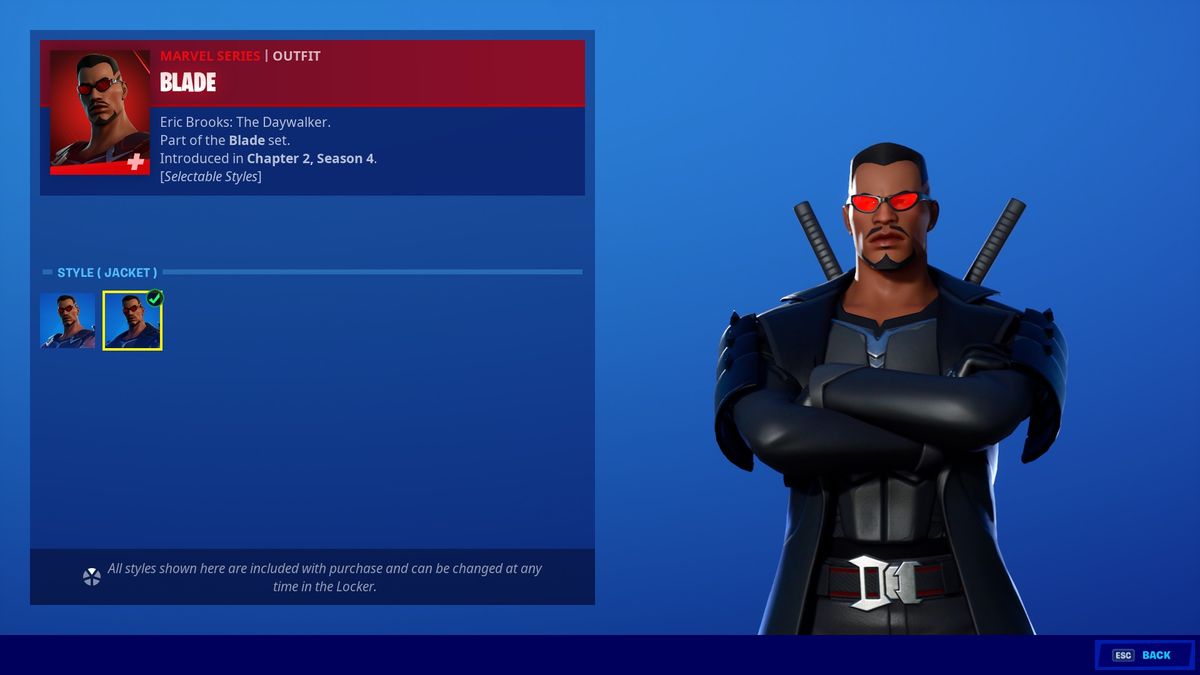 Fortnite item shop Blade the vampire is here to skate uphill PC Gamer