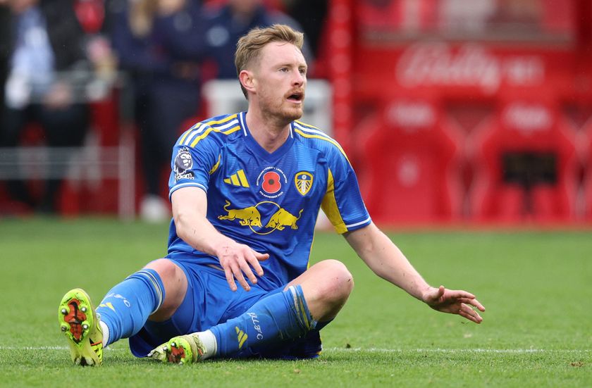 Leeds United midfielder Sean Longstaff