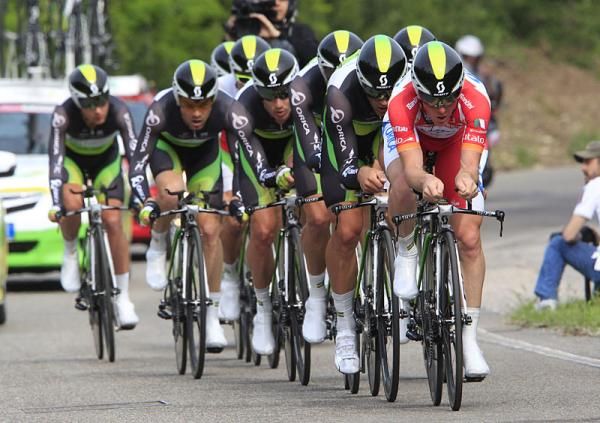 Orica - GreenEdge time trials