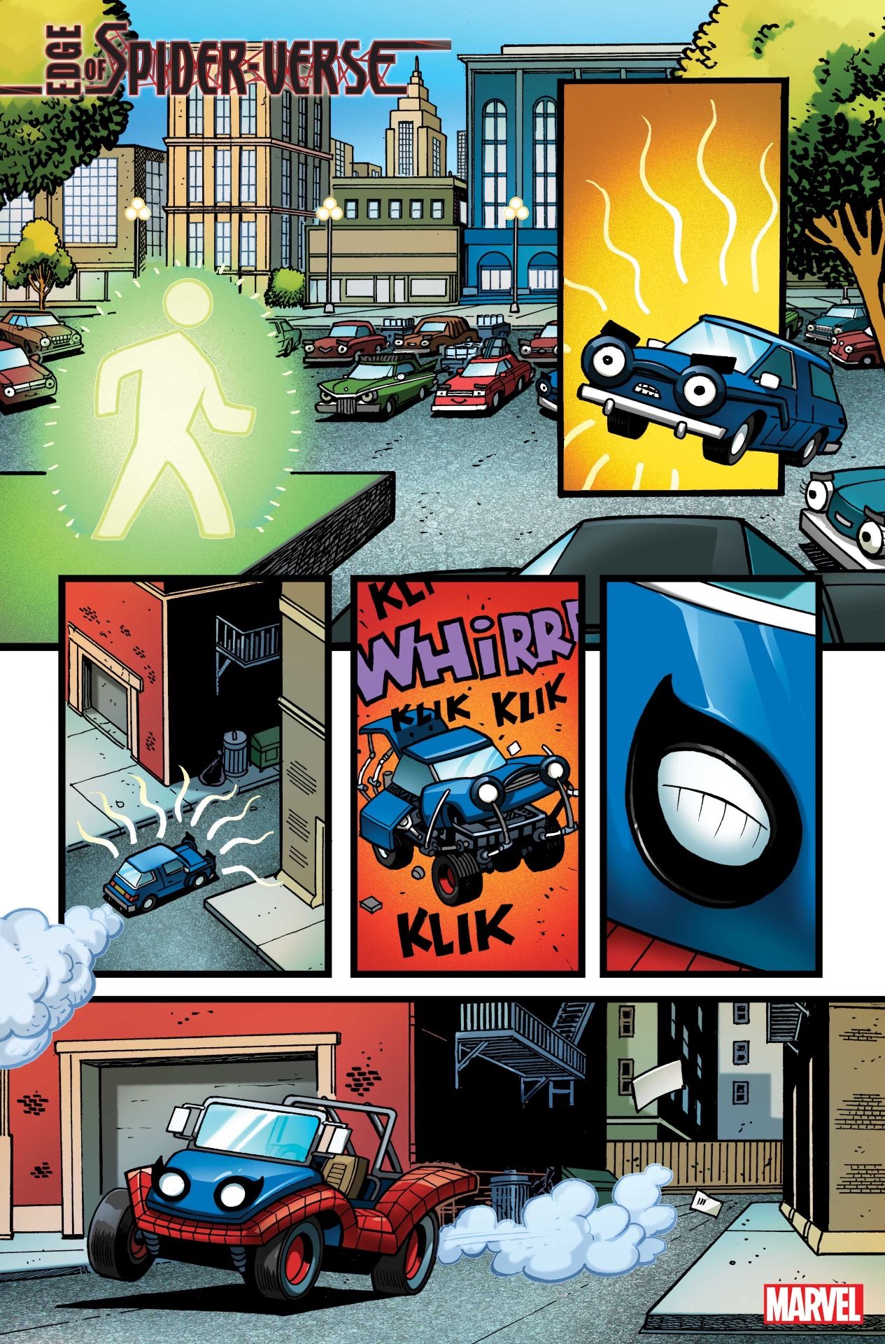 Edge of Spider-Verse #4 art