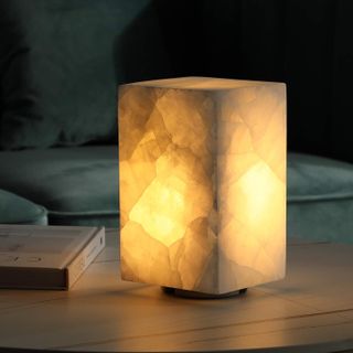 Natural Solid Stone Table Lamp