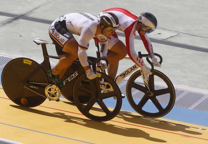 Robert Forstemann in action.