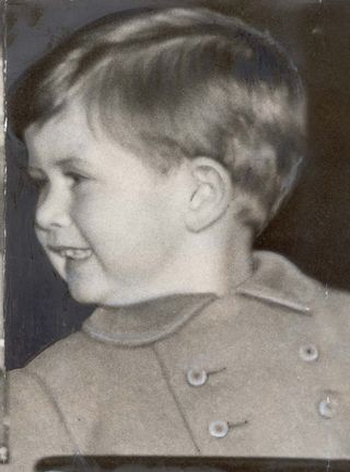 Prince Charles Kings Cross Station London, aged 2 in 1951