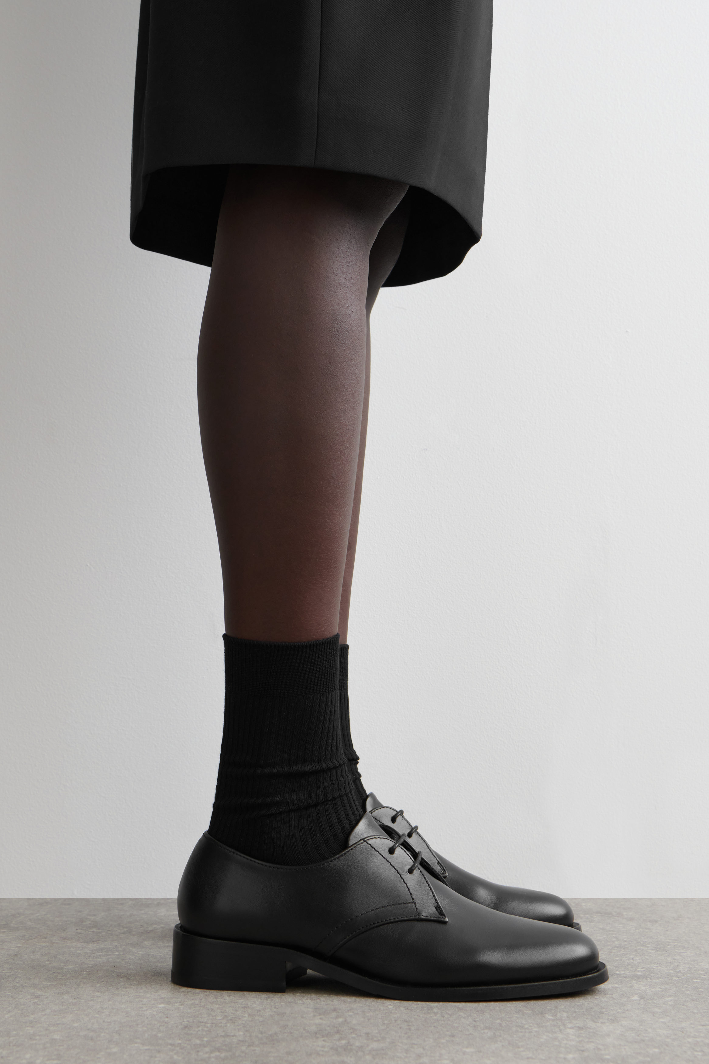 Leather Derby Shoes