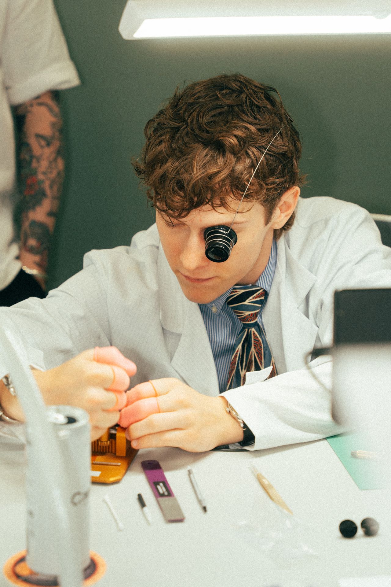 People making watches