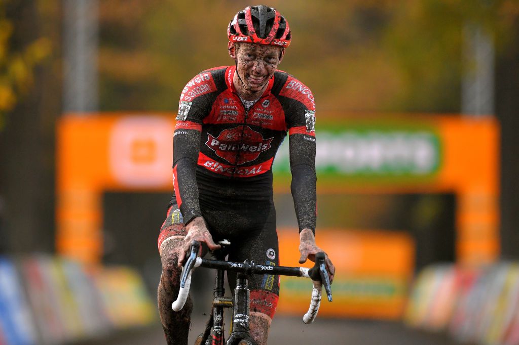 Michael Vanthourenhout was dirty but happy