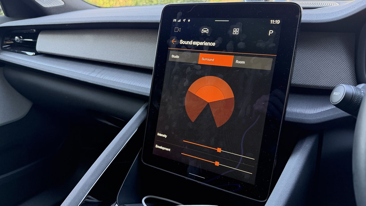 Polestar 2 with Bowers &amp; Wilkins sound system