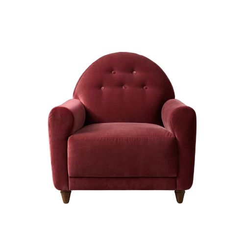 Joon Loloi, Gretel Chair - Luster Currant Velvet