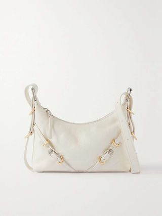 Voyou Mini Textured-Leather Shoulder Bag