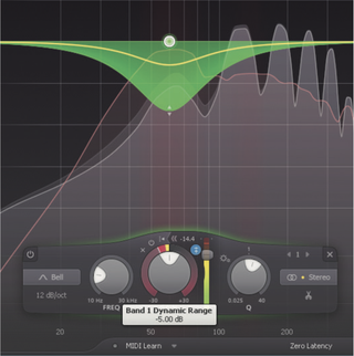 Combining sidechaining with dynamic EQ 5