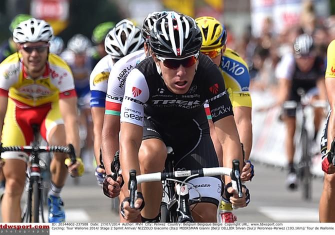 Giacomo Nizzolo (Trek Factory Racing) after winning stage 2