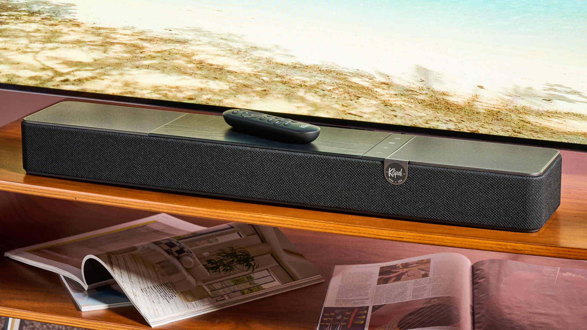 Klipsch Flexus Core 100 with remote on top