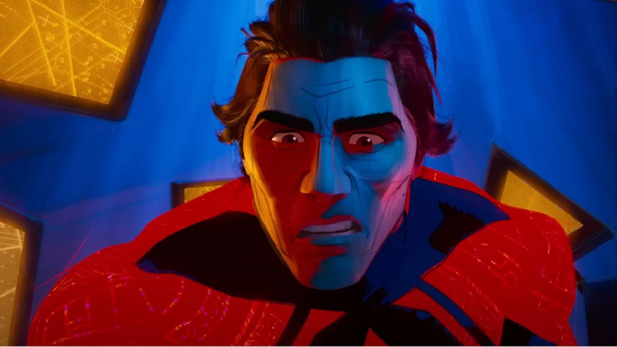 Oscar Isaac as Miguel O&#039;Hara in Across the Spider-Verse