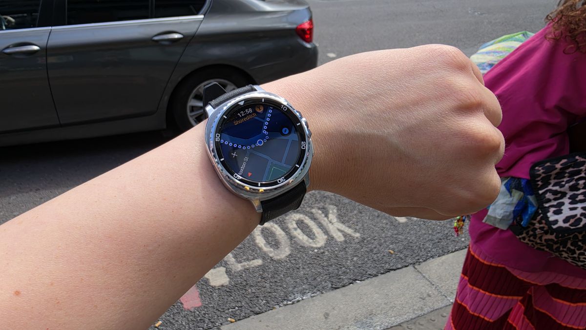 Hamish wearing the Samsung Galaxy Watch 8 Classic