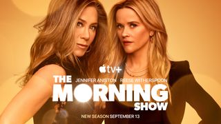 The Morning Show artwork showing Reese Witherspoon and Jennifer Aniston