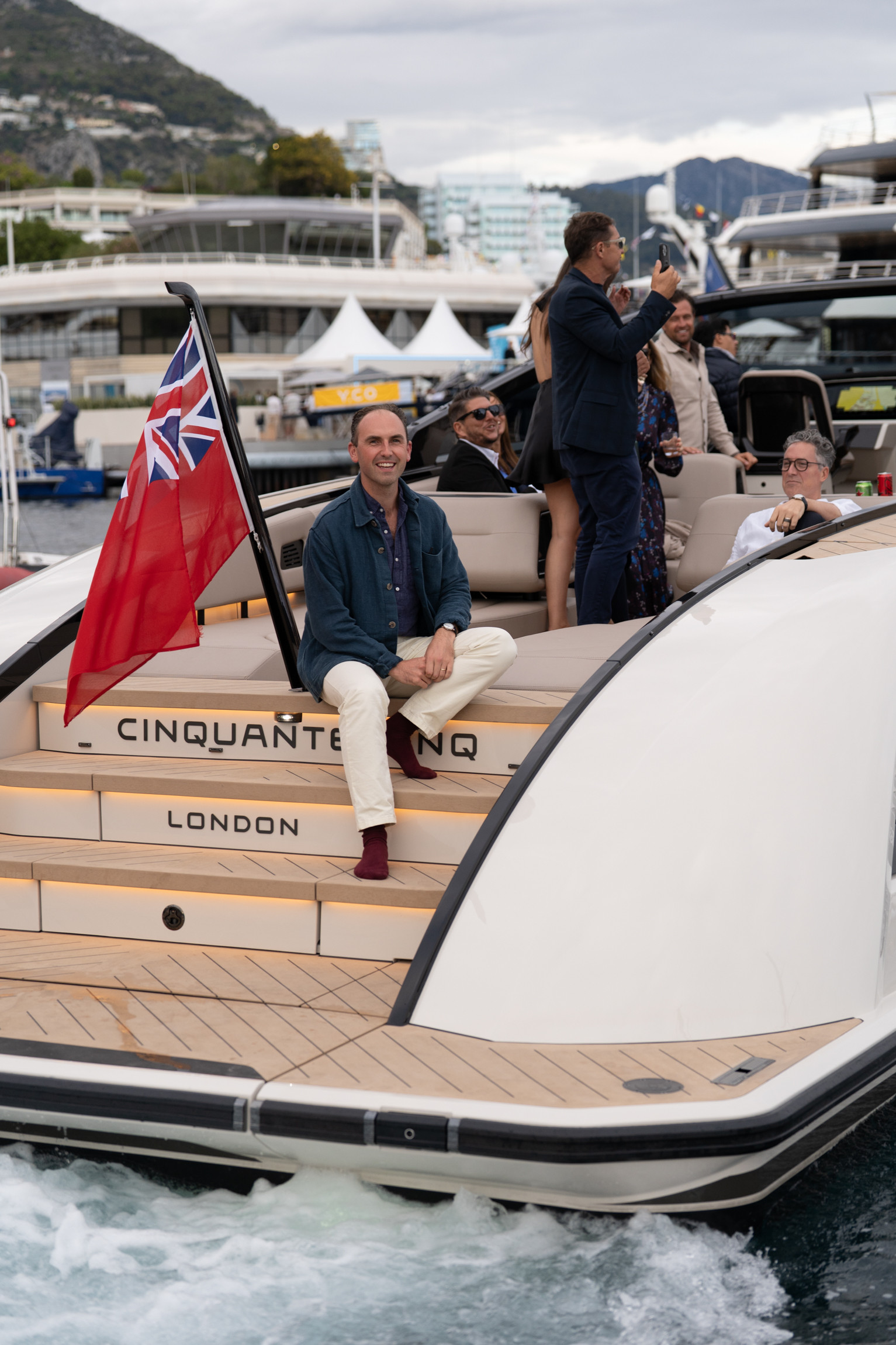 The VistaJet team also chartered a Wajer 55 HT during the event