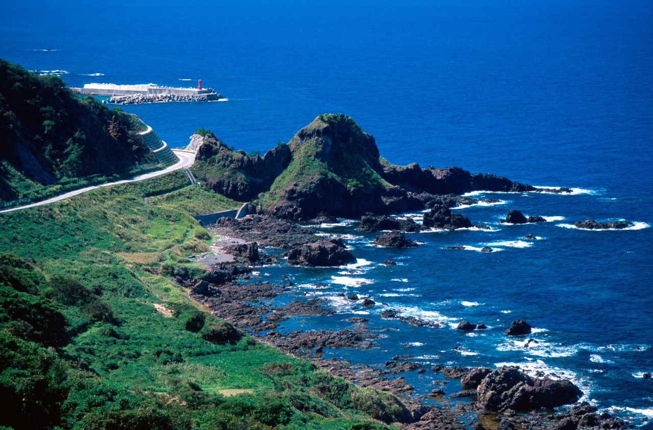 Noto Peninsula in Japan.