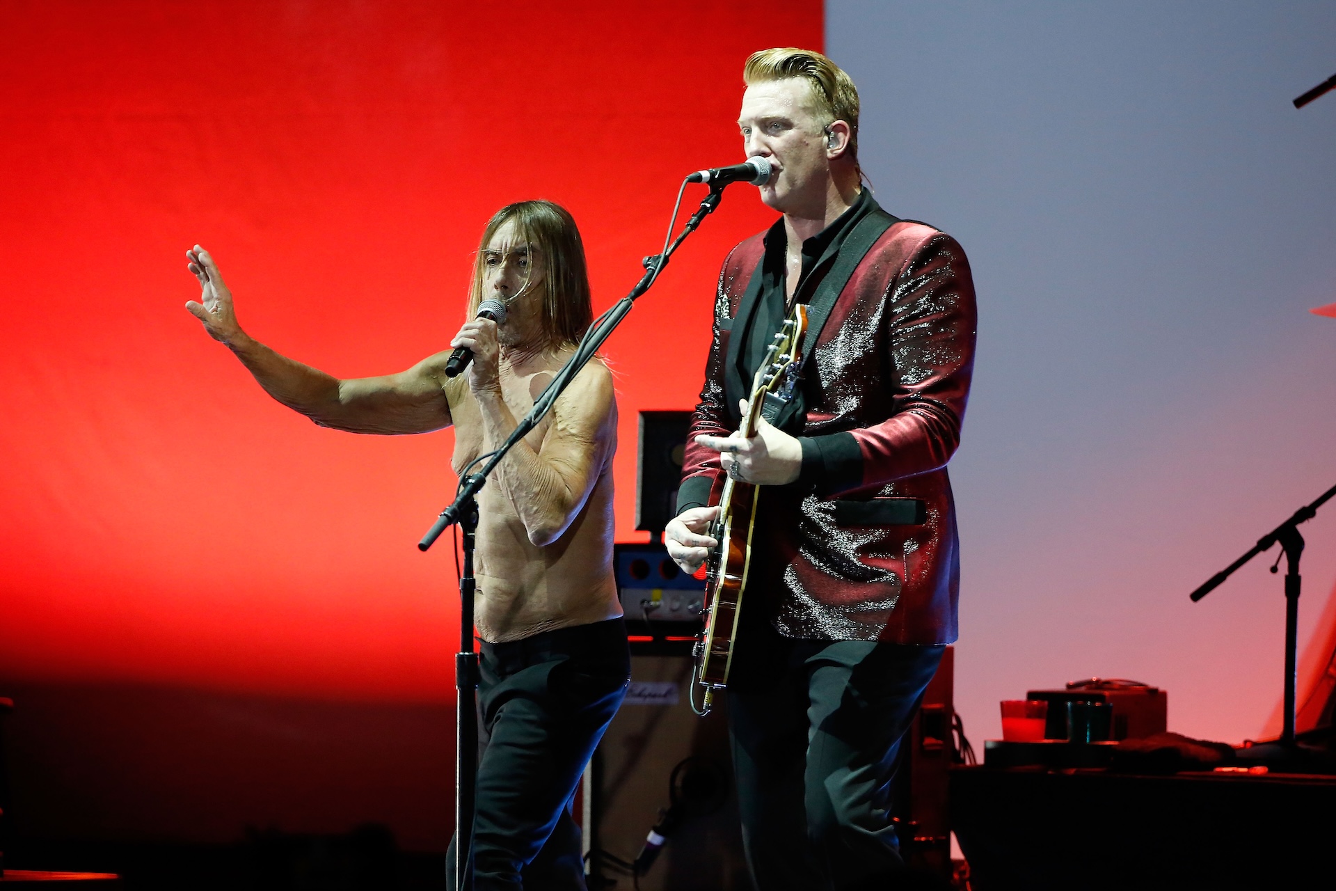 Iggy Pop and Josh Homme