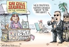 Political cartoon