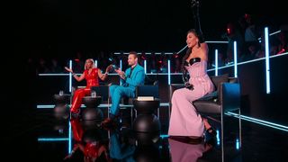 Kelly Rowland, Liam Payne, Nicole Scherzinger in Building the Band on Netflix