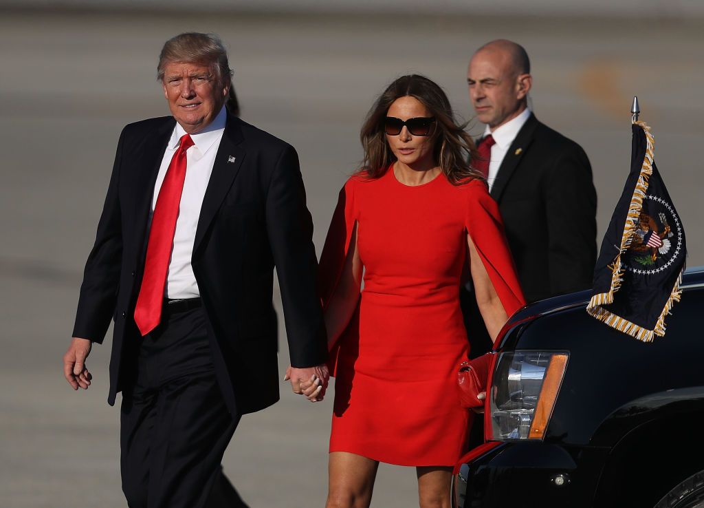 President Trump and First Lady Melania Trump