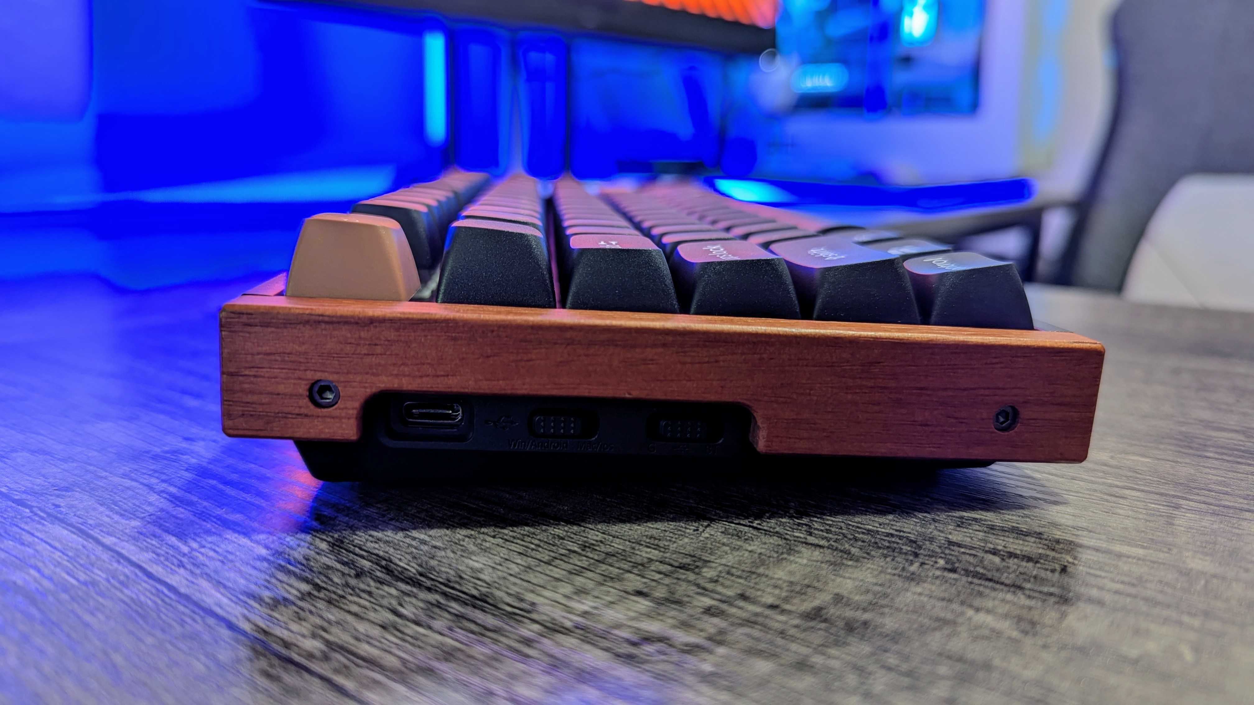 Image of the Keychron K8 HE wireless keyboard.