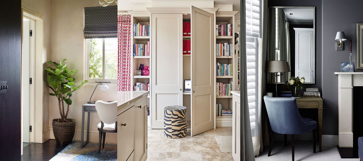 16 Closet Office Ideas You'll Want to Recreate