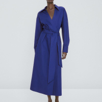 Poplin Wrap Dress, $169 / £129 | Massimo Dutti