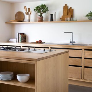 Naked Kitchens wooden kitchen