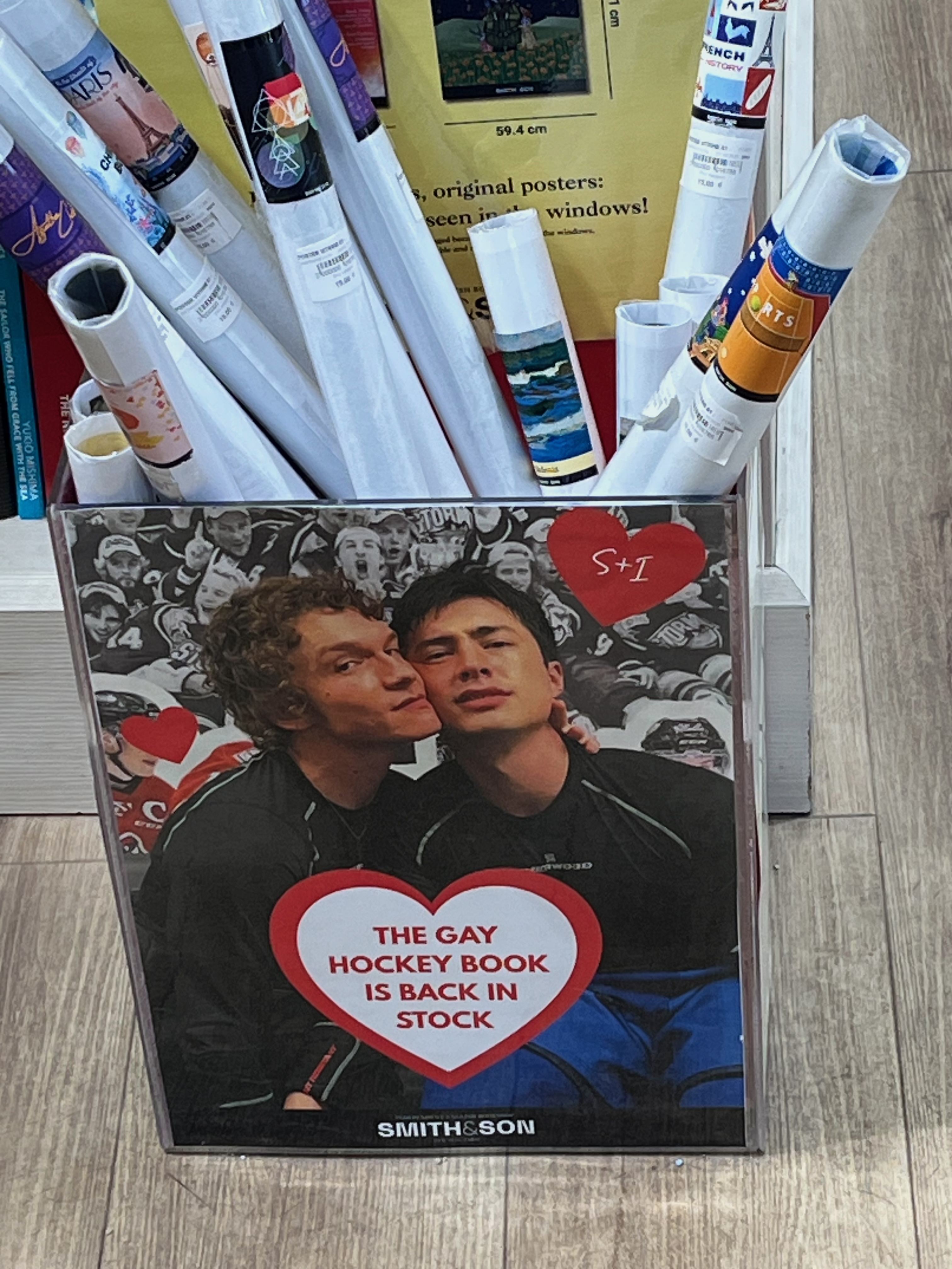 Heated Rivalry advert