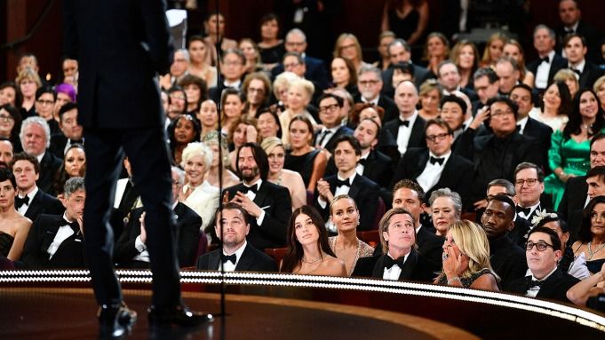 The Oscars crowd