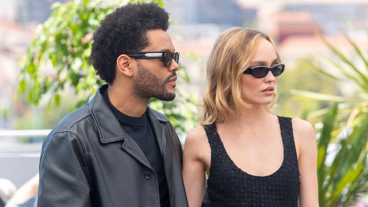 Lily-Rose Depp and Abel Tesfaye