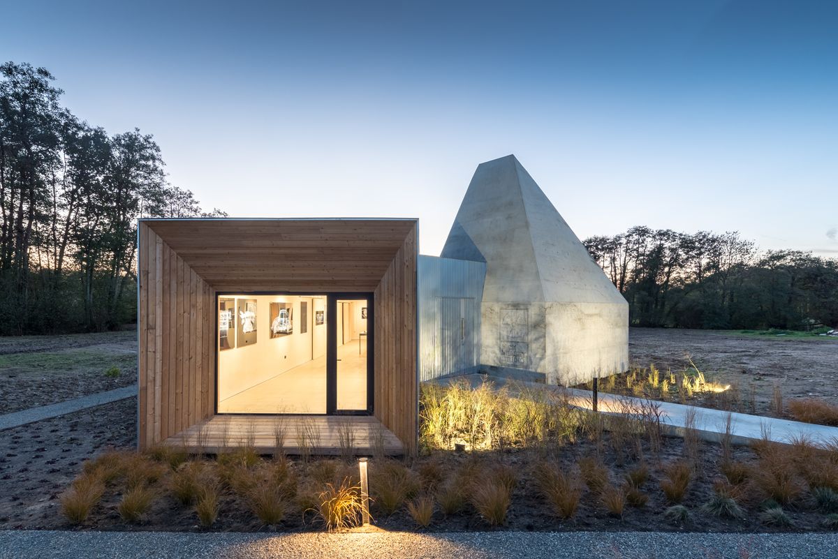 Artist Nick Veasey unveils farm-inspired concrete X-ray studio and gallery in Kent