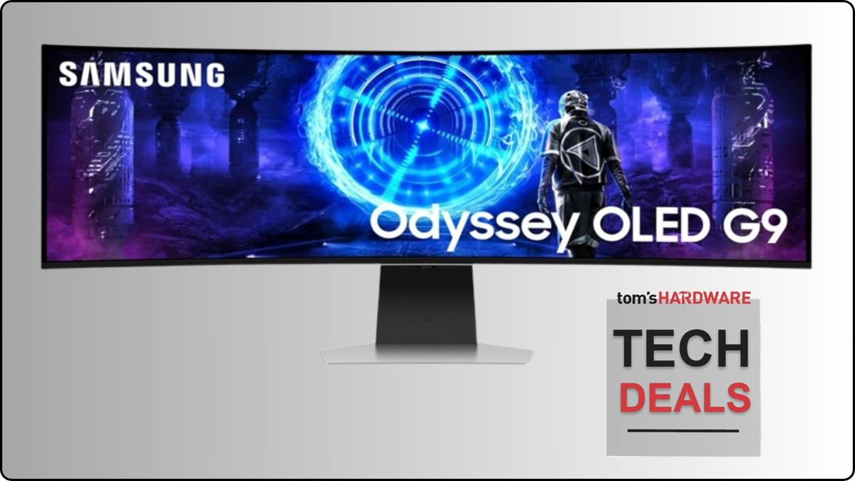 Samsung's impressive 49-inch Odyssey OLED G9 gaming monitor drops by $400 for Presidents' Day