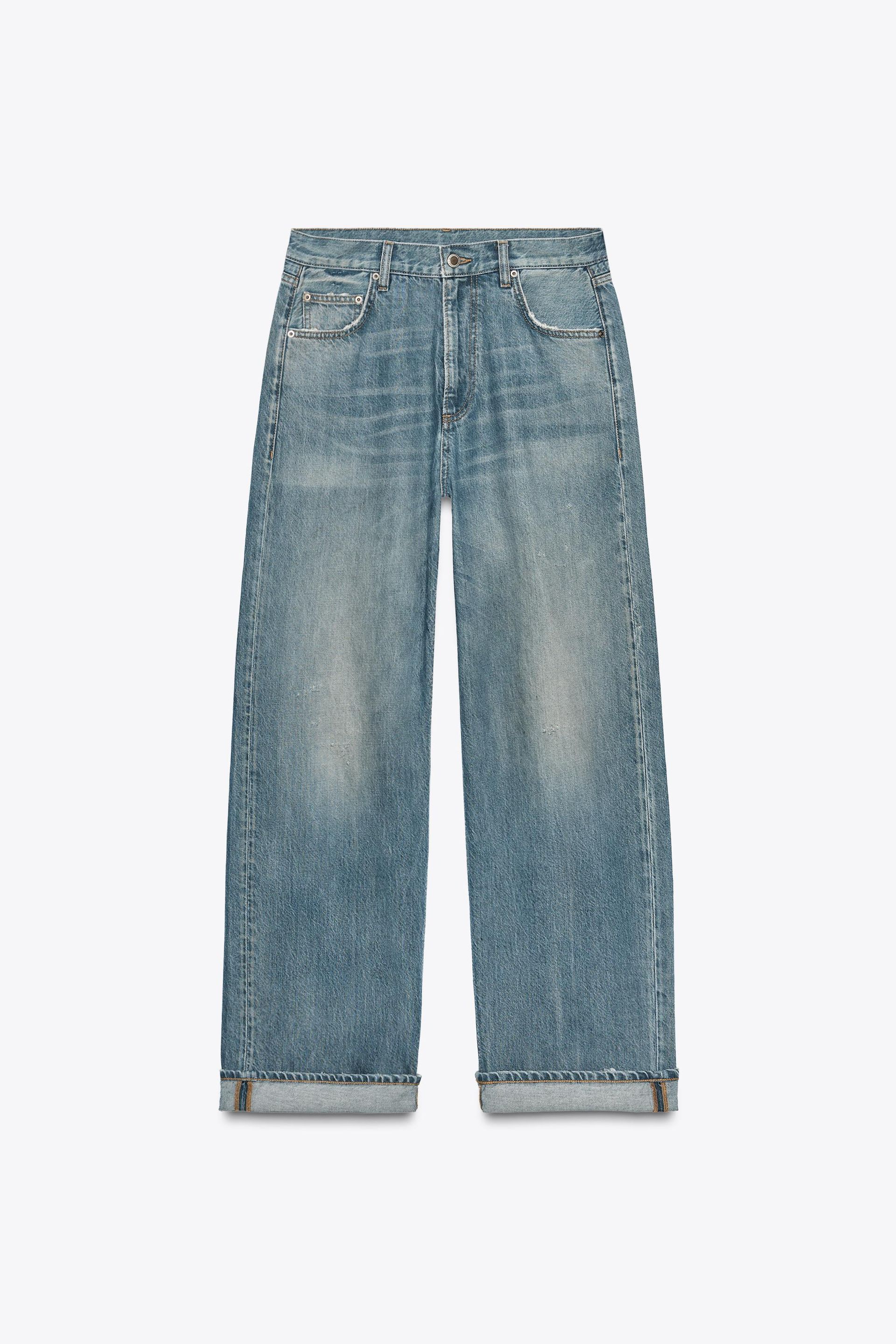 Zw Collection Mid-Rise Baggy Jeans