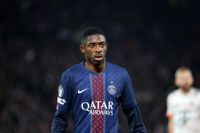 PSG forward Ousmane Dembele